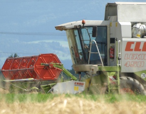 Getreideernte Frankreich 2016