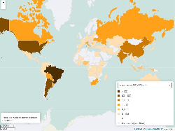 Soja Erntemenge weltweit 1961-2021