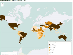 Baumwolle Erntemenge weltweit 1961-2021
